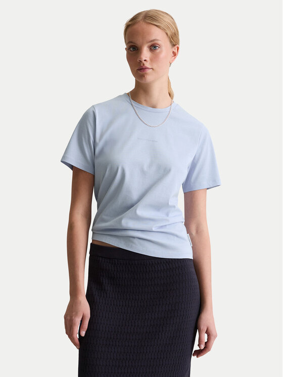 Marc O'Polo Denim Marc O'Polo Denim Camiseta 500 0006 452 Celeste Regular Fit