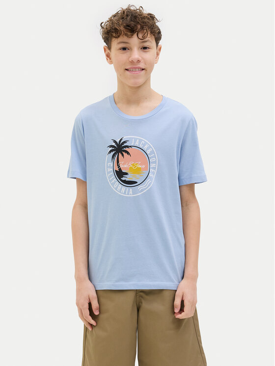 Jack & Jones Junior Jack & Jones Junior Комплект футболок Palm 12278400 Кольоровий Regular Fit