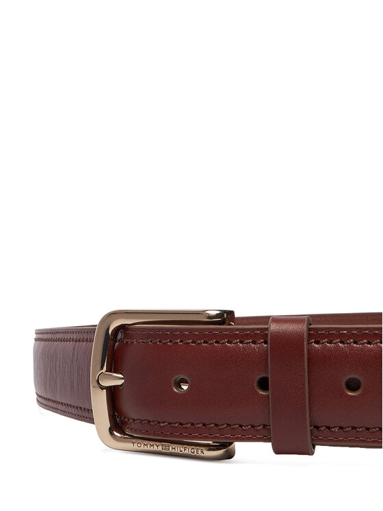 Tommy Hilfiger Zestaw prezentowy Tommy Hilfiger Th Crest Belt And Cc Holder AM0AM13934 Brązowy