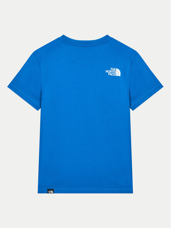 The North Face The North Face T-shirt Simple Dome NF0A8DRP Blu Regular Fit