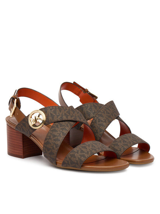 MICHAEL Michael Kors Босоніжки MICHAEL Michael Kors Vera Flex Mid 40S6VEMS1B Коричневий