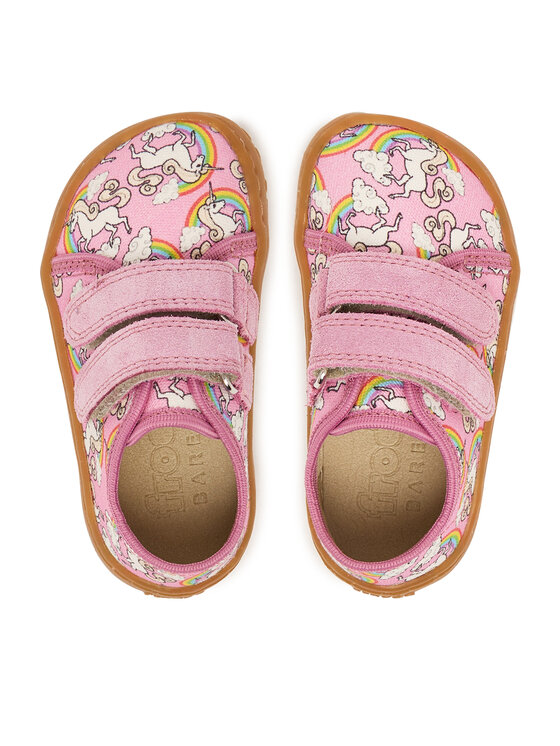 Froddo Тапочки Froddo Barefoot Canvas G1700440-12 M Рожевий