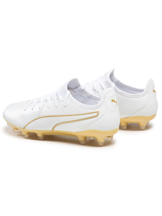Puma Ποδοσφαιρικά Παπούτσια Puma King Pro Fg 105608 09 Λευκό