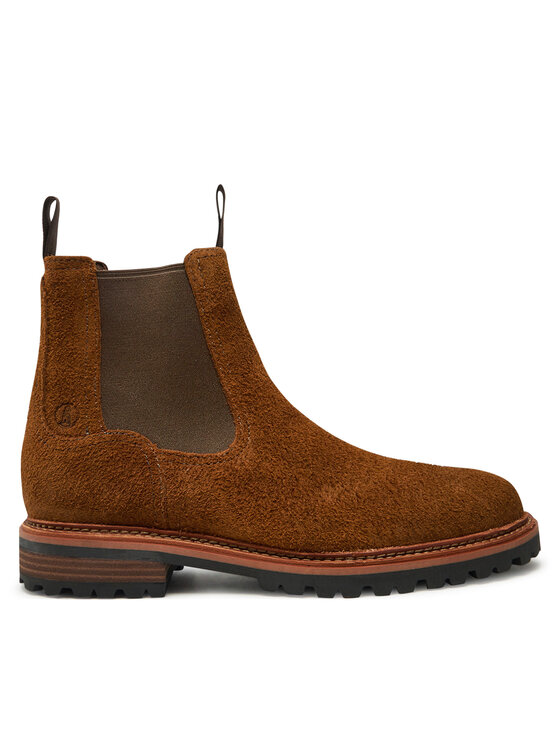 Clarks Челсі Clarks Clarkridge Top 26179723 Коричневий