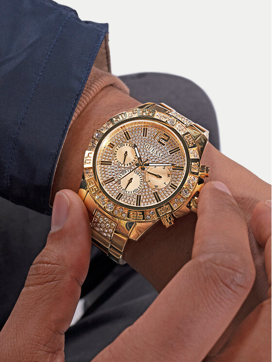 Guess Часовник Guess GW0796G2 Златист