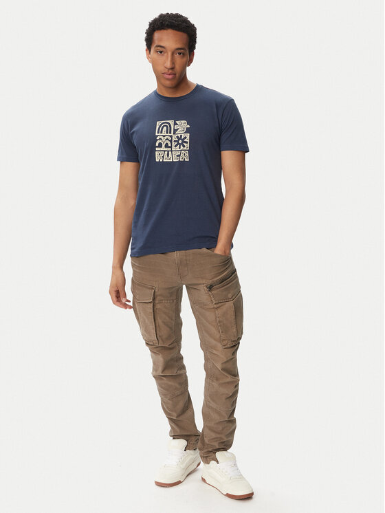RVCA RVCA Camiseta Mosaic 23A351543 Verde Regular Fit