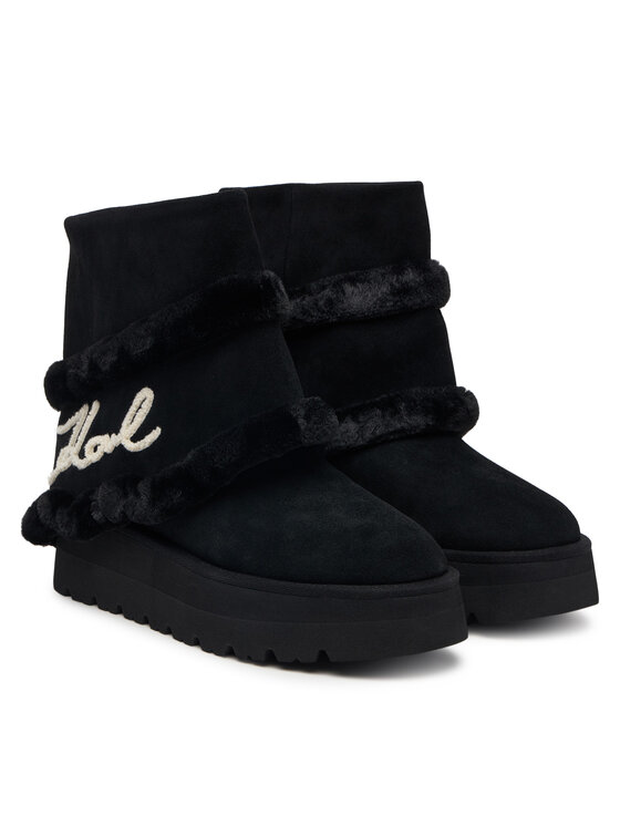 KARL LAGERFELD Cizme de zăpadă KARL LAGERFELD Skylar KL48652 Negru