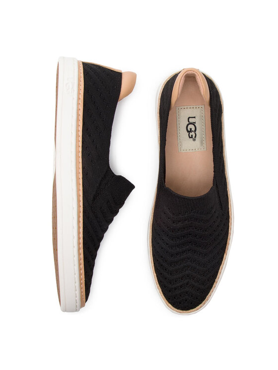 Ugg Πάνινα παπούτσια Ugg W Sammy Chevron 1102560 Μαύρο