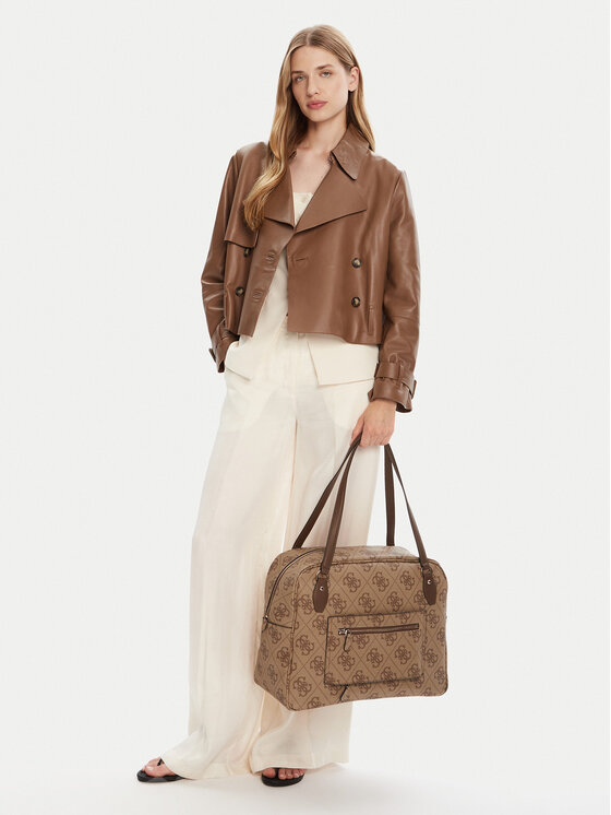 Guess Taška Guess Berta Travel TWOB86 88916 Hnedá