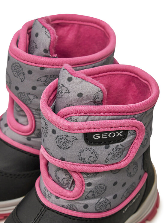 Geox Čizme za snijeg Geox B Flanfil Girl B Abx B263WG 0BCMN C9235 M Crna