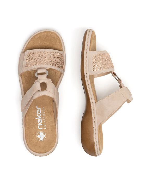 Rieker Papucs Rieker 65980-31 Rózsaszín
