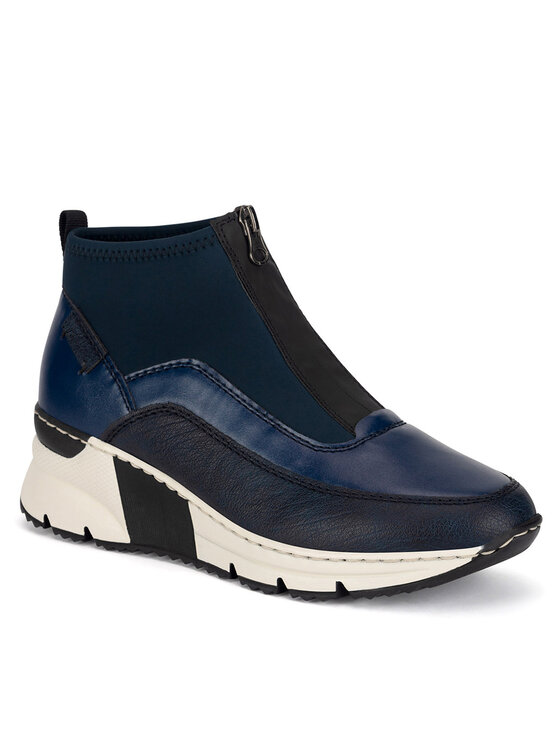 Rieker Členková obuv Rieker N6352-14 Modrá