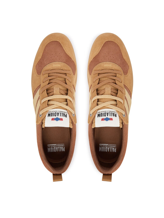 Palladium Sneakersy Palladium Pallacup Flame Suede 09505-292-M Světle hnědá