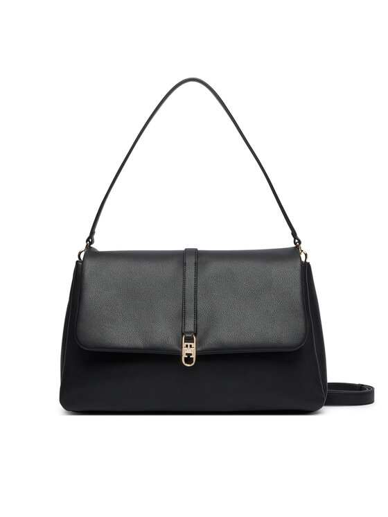 Tommy Hilfiger Bolso Tommy Hilfiger Th Libre Satchel AW0AW19197 Negro