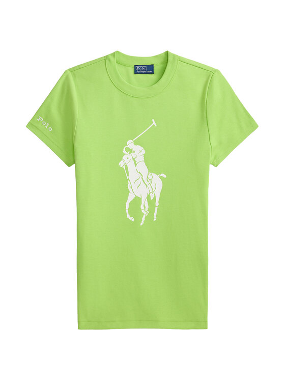 Polo Ralph Lauren Polo Ralph Lauren Camiseta 211A96259004 Verde claro Slim Fit