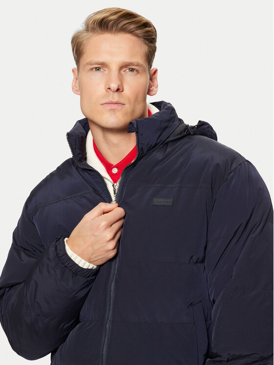 Hunter Hunter Зимова куртка HARM0027242 Cиній Regular Fit