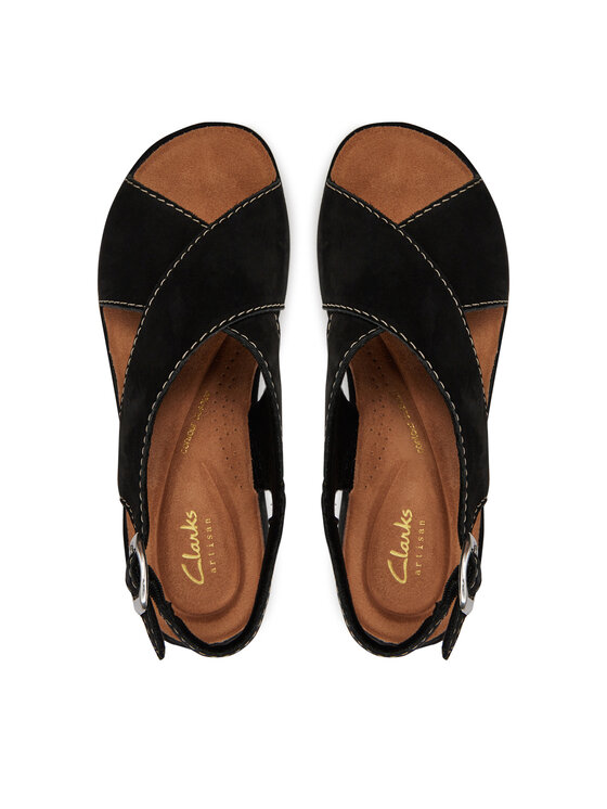 Clarks Босоніжки Clarks Kassanda Step 26177299 Чорний