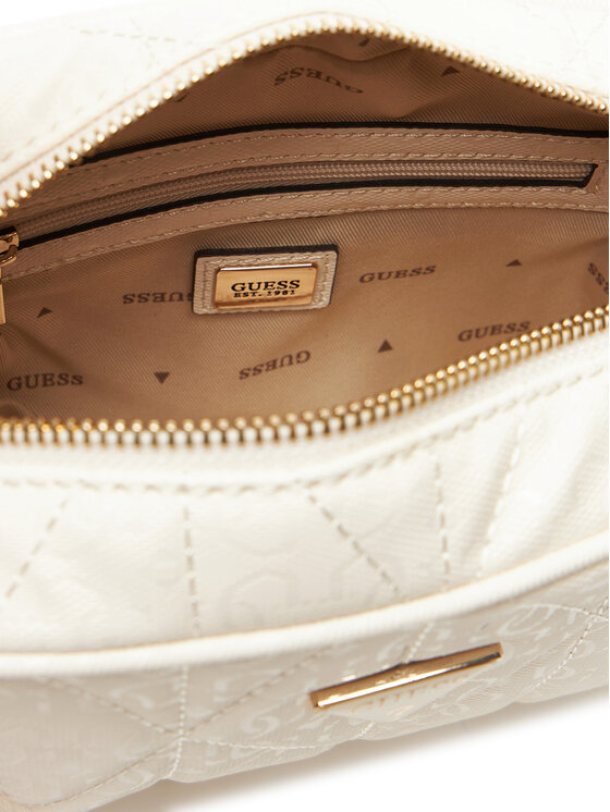 Guess Дамска чанта Guess Aldina HWGG96 63140 Бял
