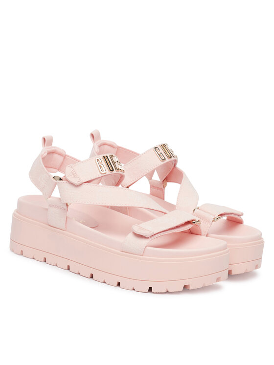 Guess Босоніжки Guess FLJFTT DEN03 Світло-рожевий