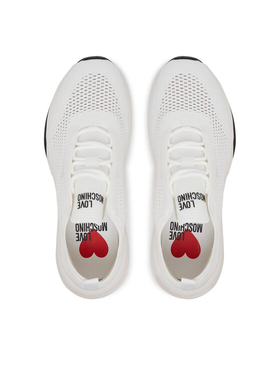 LOVE MOSCHINO Снікерcи LOVE MOSCHINO JA15485G0MIYZ100 Білий