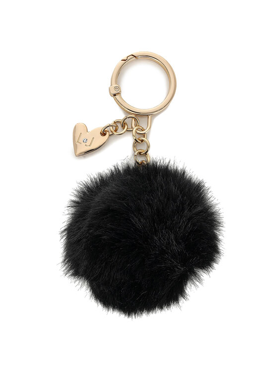 Liu Jo Obesek Liu Jo Key Ring Pon Pon NF1265 E0086 Črna