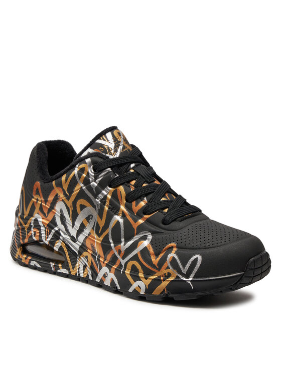 Skechers Снікерcи Skechers Metallic Love 155523/BKGD Чорний