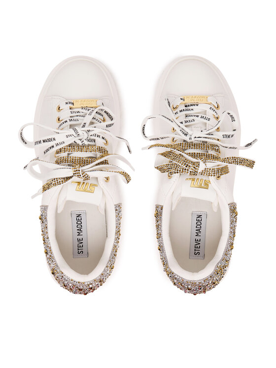 Steve Madden Снікерcи Steve Madden Gaze-2C 11005679 Білий