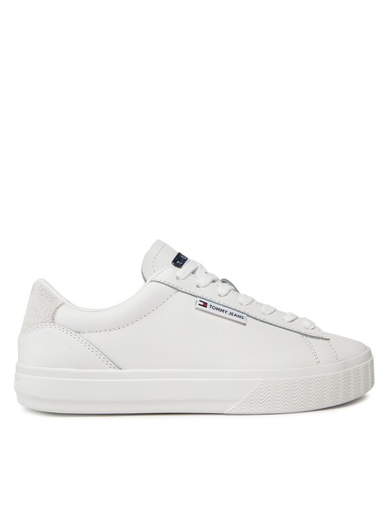 Tommy Jeans Sneakersy Tommy Jeans Tjw Cupsole Sneaker Ess EN0EN02508 Biały
