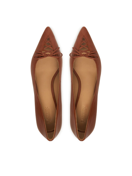 LAUREN RALPH LAUREN Γοβάκια LAUREN RALPH LAUREN 802P06371002 Καφέ