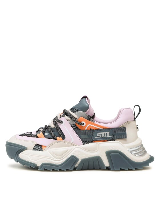 Steve Madden Superge Steve Madden Kingdom Sneaker SM11002519 SM11002519-82C Bež