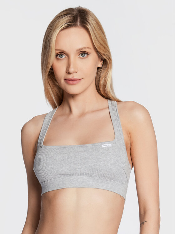 Chantelle Chantelle Top grudnjak Cotton Comfort C15P10 Siva