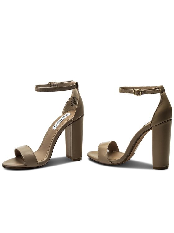 Steve Madden Босоніжки Steve Madden Carrson Sandal 91000008-0W0-10001-09012 Бежевий