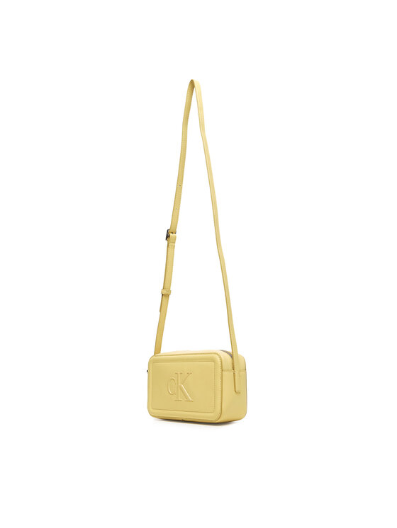 Calvin Klein Geantă Calvin Klein Bold Ck Camera Bag LV04F3220G Galben