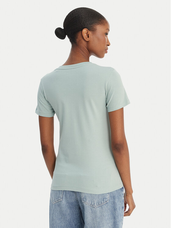 Guess Jeans Guess Jeans Футболка W4YI23 J1314 Зелений Regular Fit