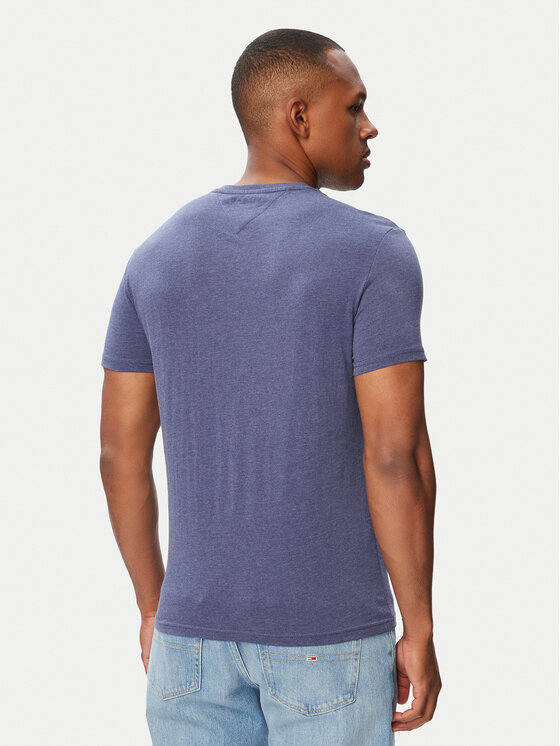 Tommy Jeans Tommy Jeans T-shirt Jaspe DM0DM20363 Blu Slim Fit