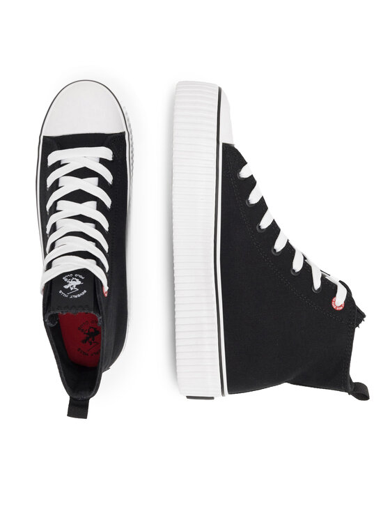 Beverly Hills Polo Club Plátenky Beverly Hills Polo Club BHPC026M Čierna