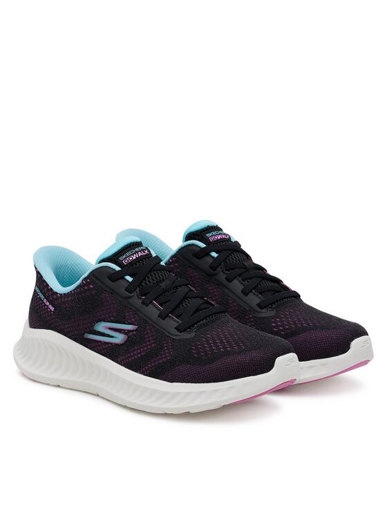 Skechers Sneakersy Skechers GO WALK Now - Khloe 125643/BKPR Černá
