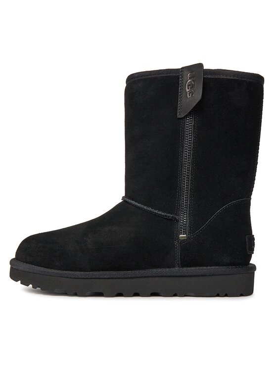 Ugg Snehule Ugg W Classic Short Bailey Zip 1144043 Čierna