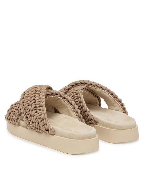 Inuikii Шльопанці Inuikii Woven 1004.003.0062 Бежевий