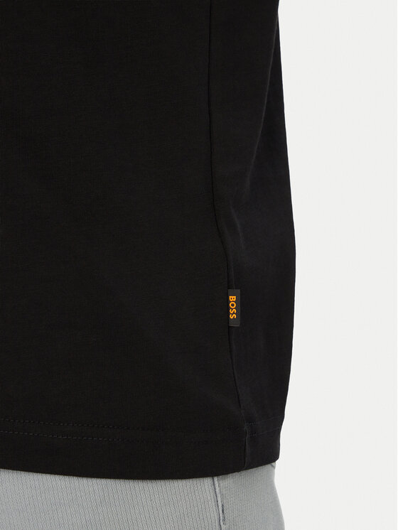 BOSS BOSS Camiseta Te Motors 50566627 Negro Regular Fit