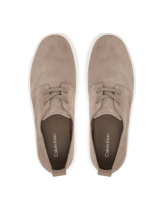 Calvin Klein Laisvalaikio batai Calvin Klein Hybrid Clean Cup Derby Su HM0HM02078 Smėlio