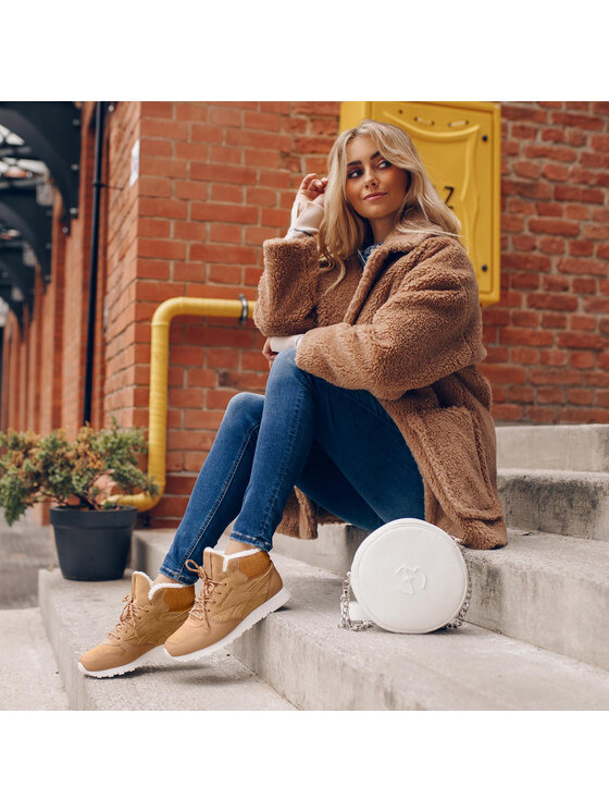 Reebok Снікерcи Reebok Cl Lthr Arctic Boot FU9123 Бежевий