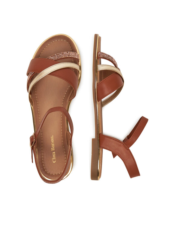 Clara Barson Босоніжки Clara Barson WS5551-7A Коричневий
