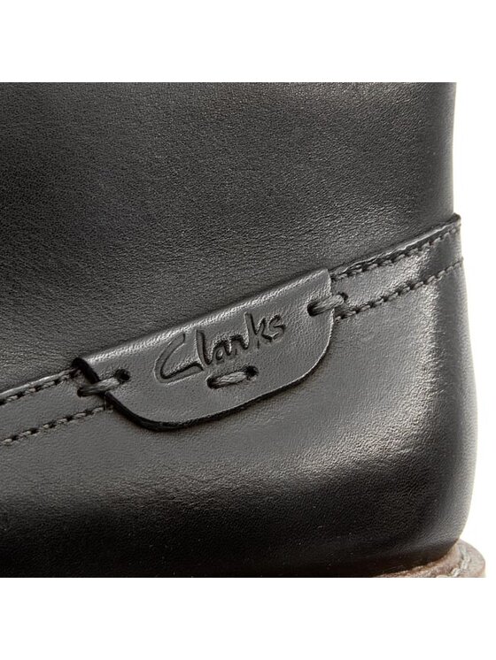 Clarks Μποτίνια Clarks Montacute Duke 203510967 Μαύρο