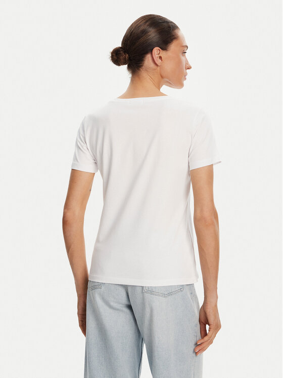 Gaudi Gaudi Футболка 511BD64037 Білий Regular Fit