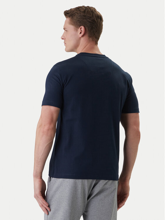 Aeronautica Militare Aeronautica Militare Camiseta 261TS1580UJ00372 Azul marino Regular Fit