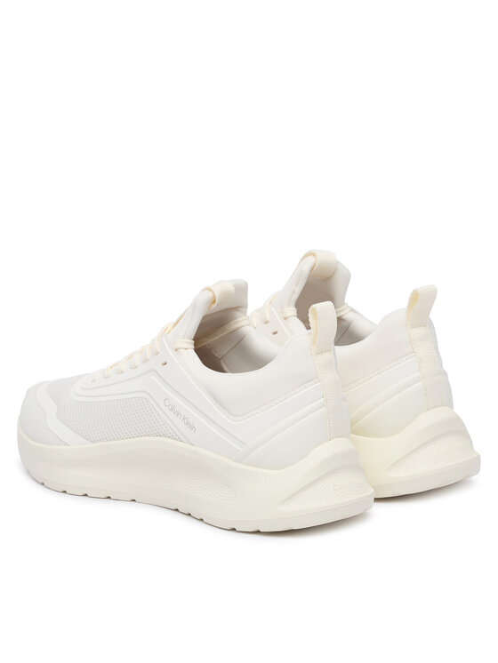 Calvin Klein Sneakers Calvin Klein Light Runner Sock Mesh Lycra HW0HW03023 Crem