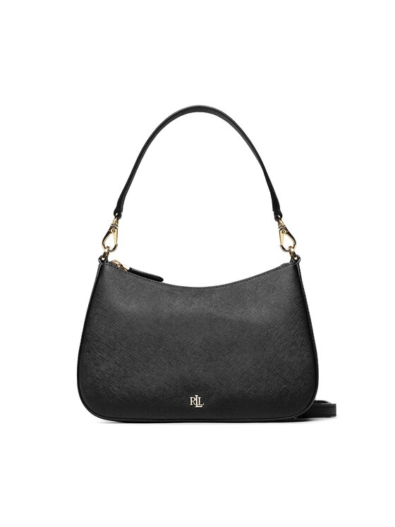 LAUREN RALPH LAUREN Ročna torba Lauren Ralph Lauren Danni 26 431883768008 Črna