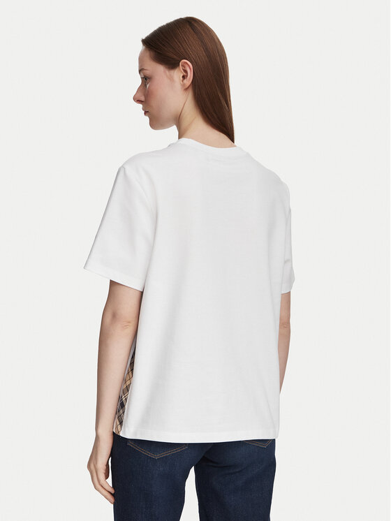 Barbour Barbour Camiseta Fawne LML0938WH11 Blanco Regular Fit