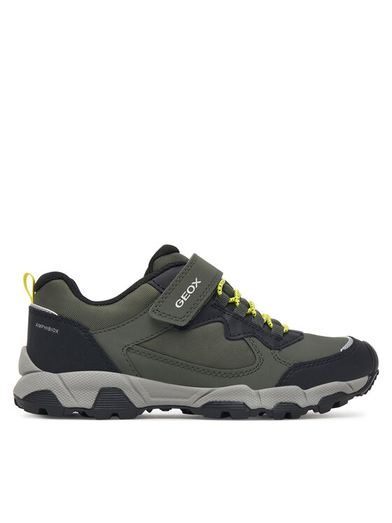 Geox Sneakersy Geox J Magnetar Boy B Abx J463ZB 050FU C0914 D Zielony ciemny